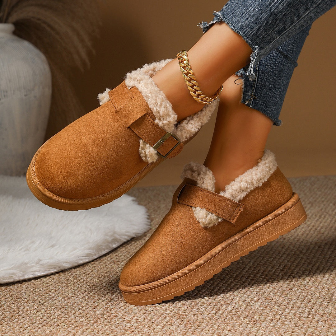 Women’s Fleece-Lined Comfort Ankle Snow Boots