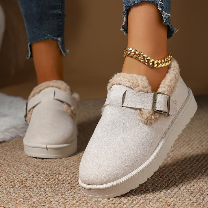 Women’s Fleece-Lined Comfort Ankle Snow Boots