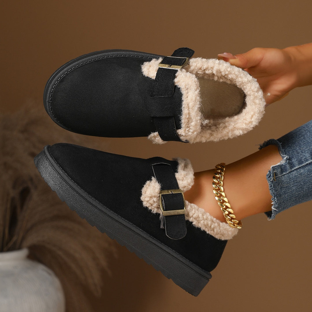 Women’s Fleece-Lined Comfort Ankle Snow Boots