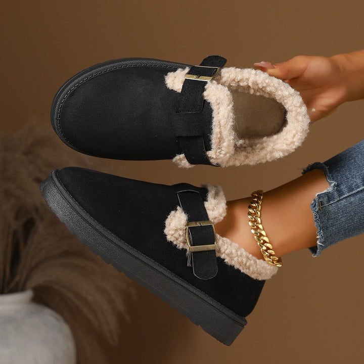Women’s Fleece-Lined Comfort Ankle Snow Boots