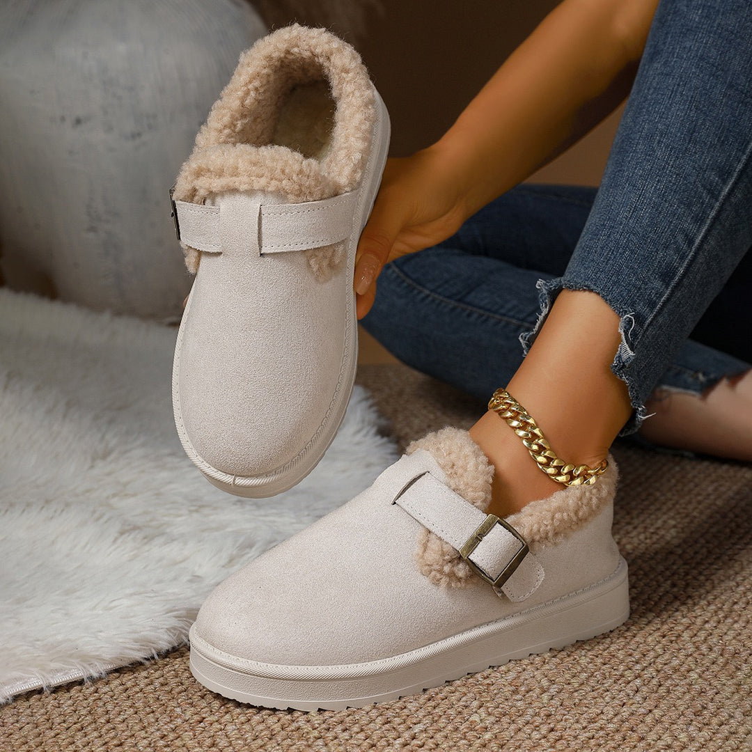 Women’s Fleece-Lined Comfort Ankle Snow Boots