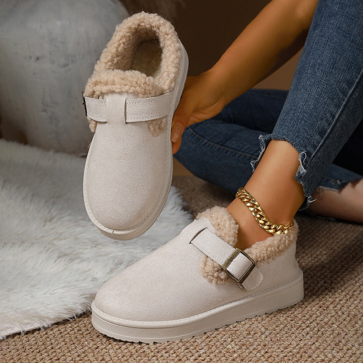 Women’s Fleece-Lined Comfort Ankle Snow Boots