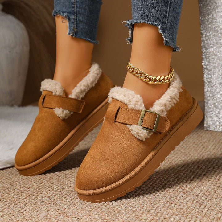 Women’s Fleece-Lined Comfort Ankle Snow Boots
