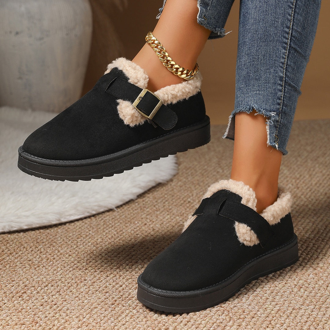 Women’s Fleece-Lined Comfort Ankle Snow Boots