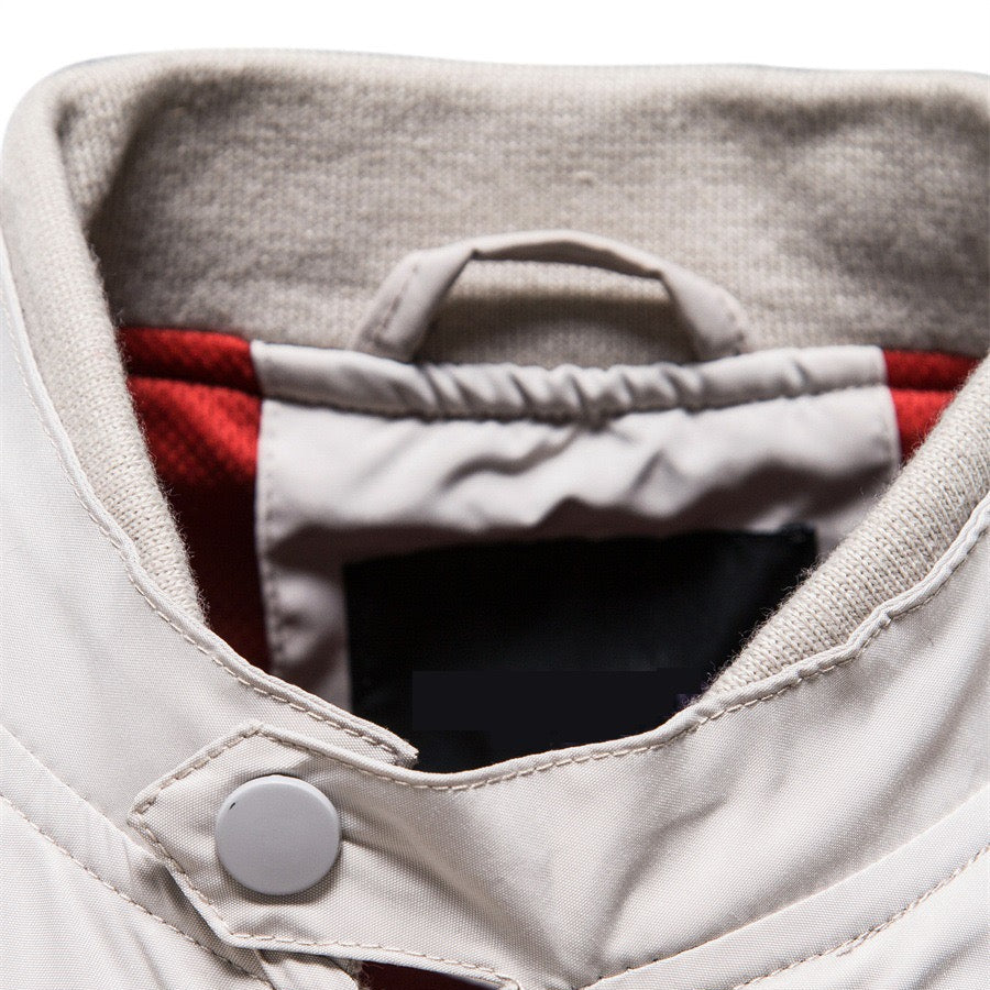 Men’s Windproof Casual Harrington Jacket