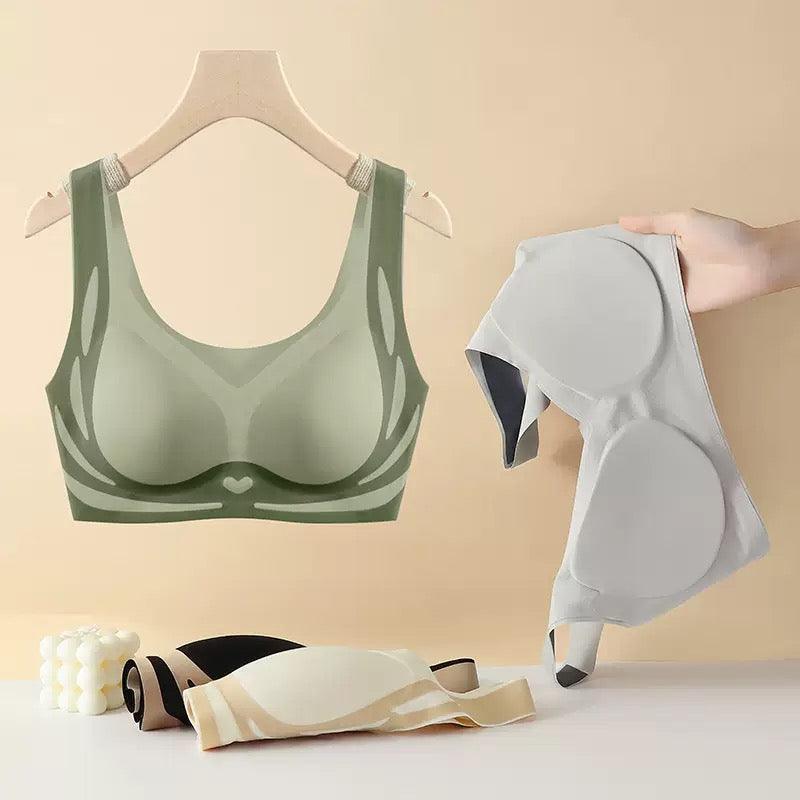 Women’s Seamless Molded Wireless Support Bra