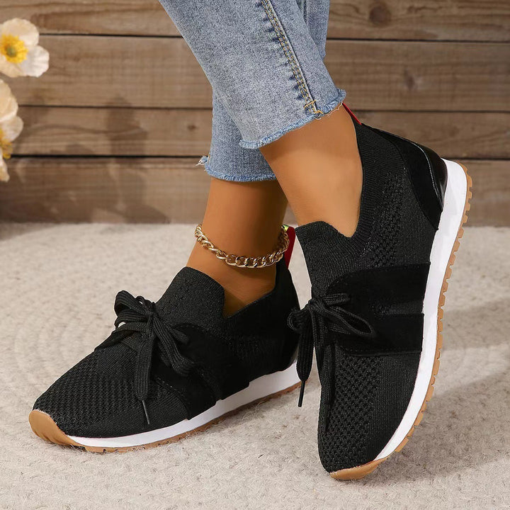 Women’s Breathable Mesh Slip-On Walking Sneakers