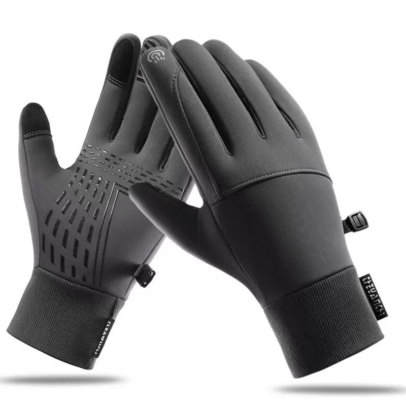 Men’s Thermal Softshell Touchscreen Waterproof Gloves