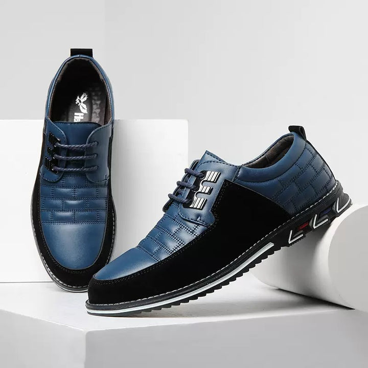 Men’s Orthopaedic Colour Block Lace-Up Sneakers | Adrian