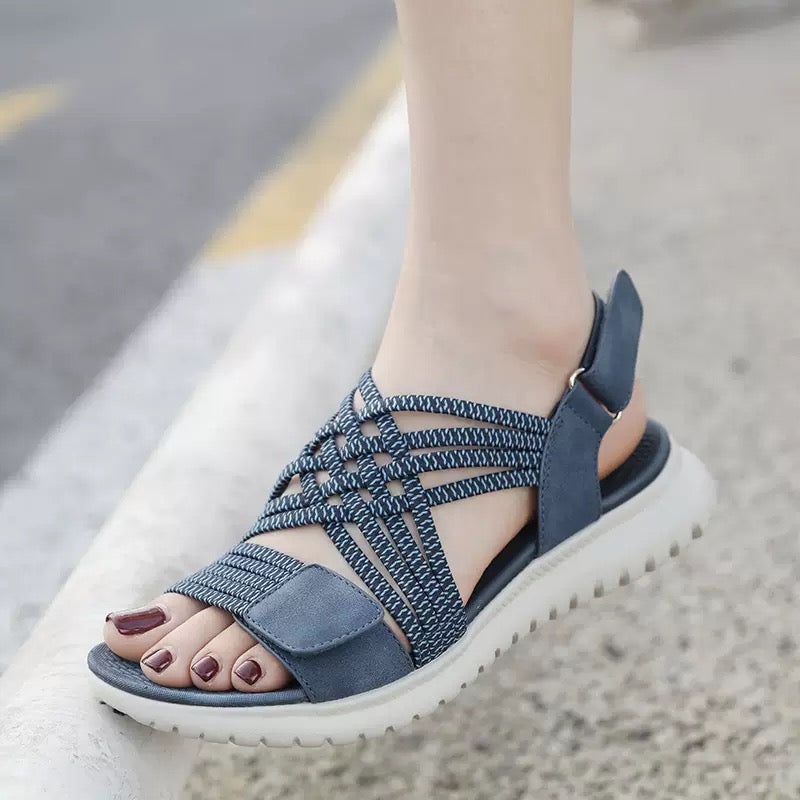 Women’s Orthopaedic Walking Sandals with Elastic Strap | Mara