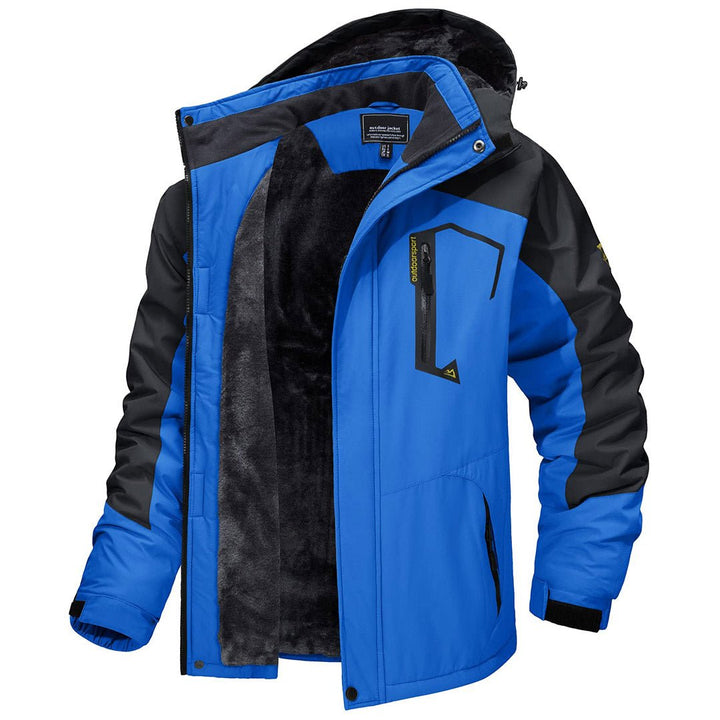 Men’s Alpine Ski Jacket – Fleece Lined Waterproof Snow Parka