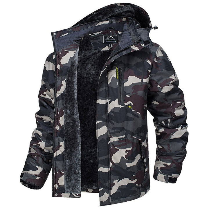Men’s Alpine Ski Jacket – Fleece Lined Waterproof Snow Parka