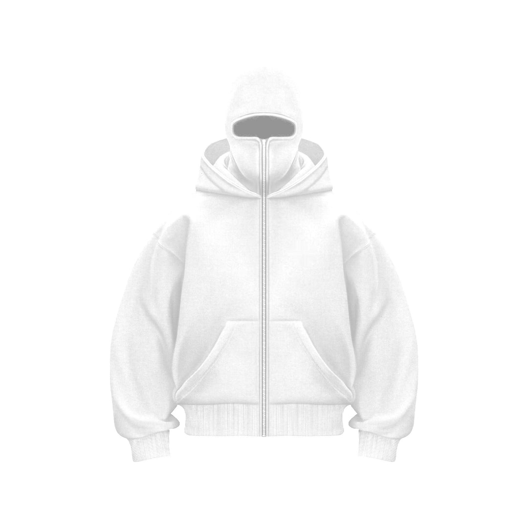 Men’s Full-Zip Balaclava Hooded Fleece Jacket