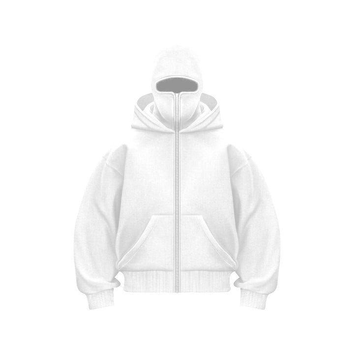 Men’s Full-Zip Balaclava Hooded Fleece Jacket