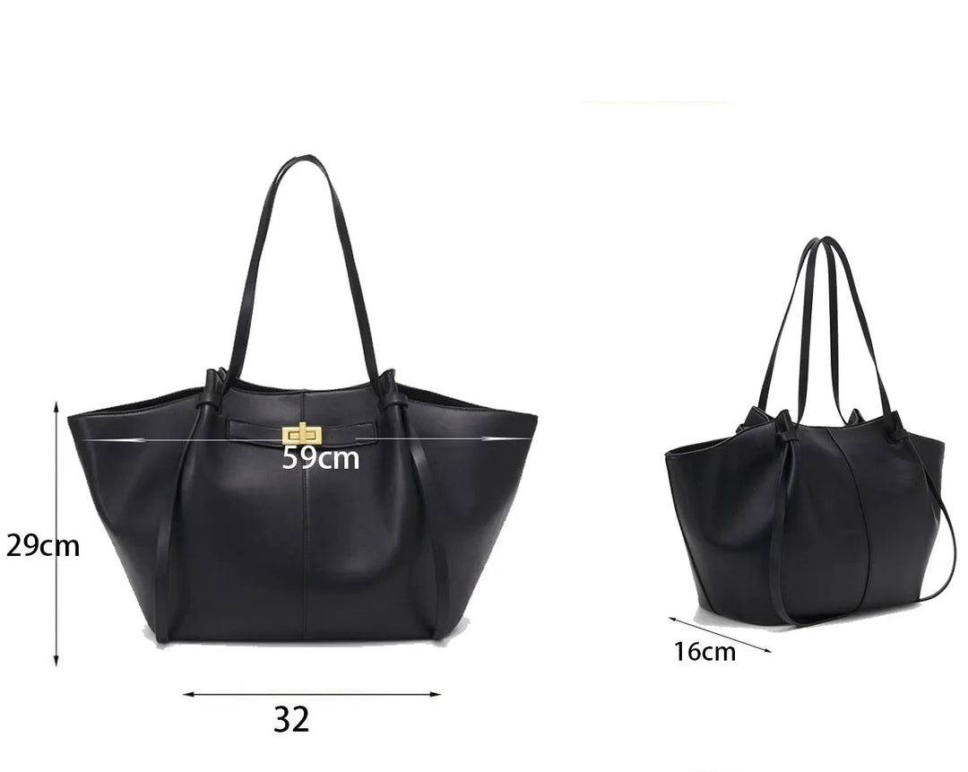 Large Capacity Handbag in Durable PU Leather for Women - Elegant &amp; Practical Design 4