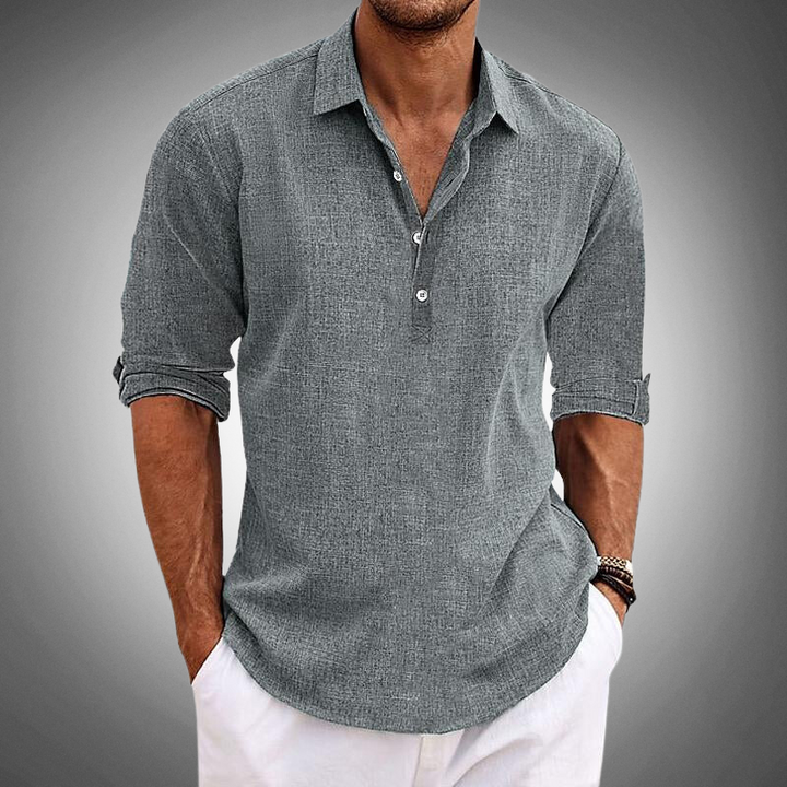 Liam | Classic linen shirt 2