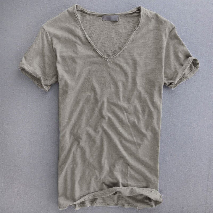 Men’s V-Neck T-Shirt with Slim Fit | Mason
