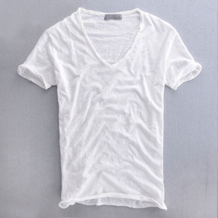 Men’s V-Neck T-Shirt with Slim Fit | Mason