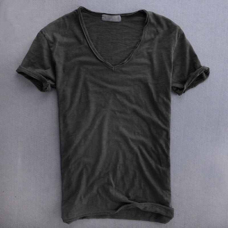 Men’s V-Neck T-Shirt with Slim Fit | Mason