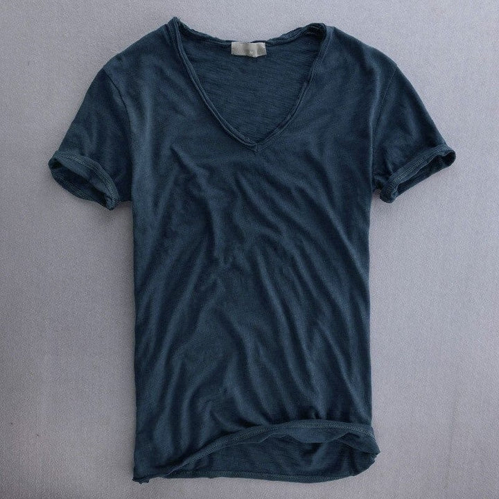 Men’s V-Neck T-Shirt with Slim Fit | Mason