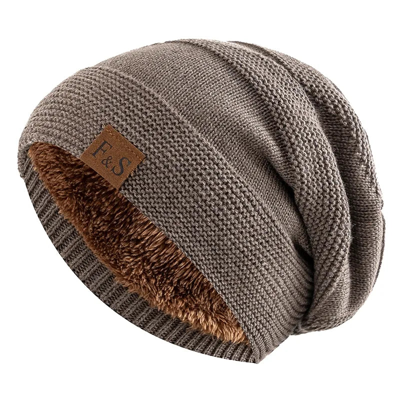 Luna warm winter beanie with fleece lining for stylish comfort 0