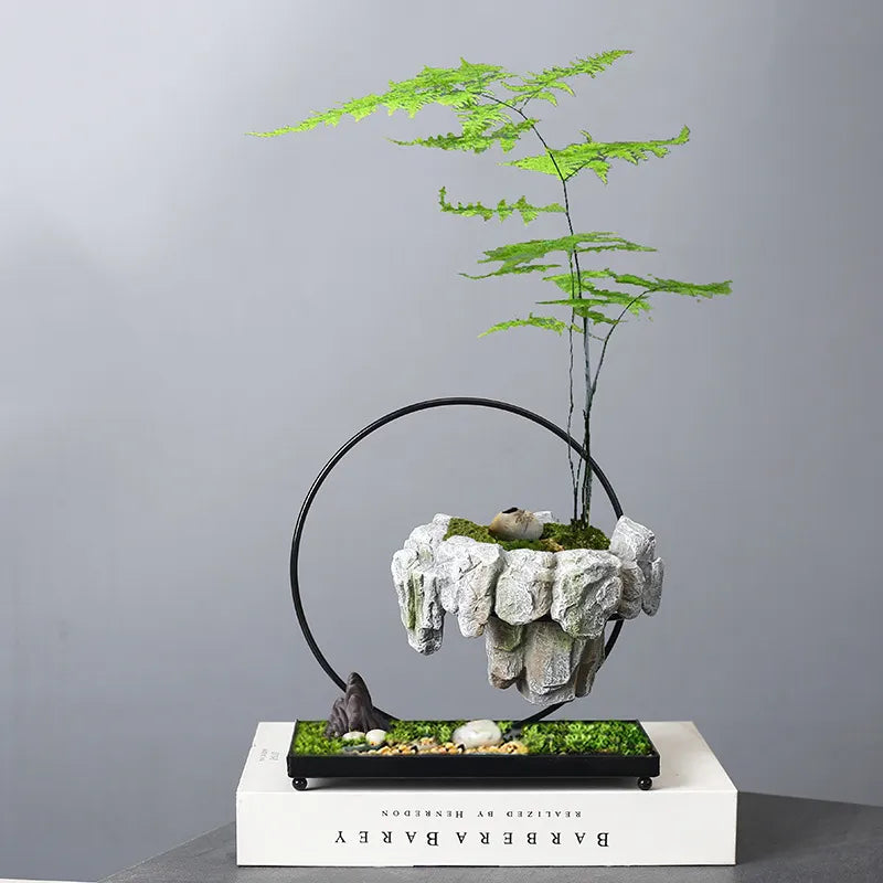 Magnetic Floating Planter with 360° Rotation - EleganceStone 0