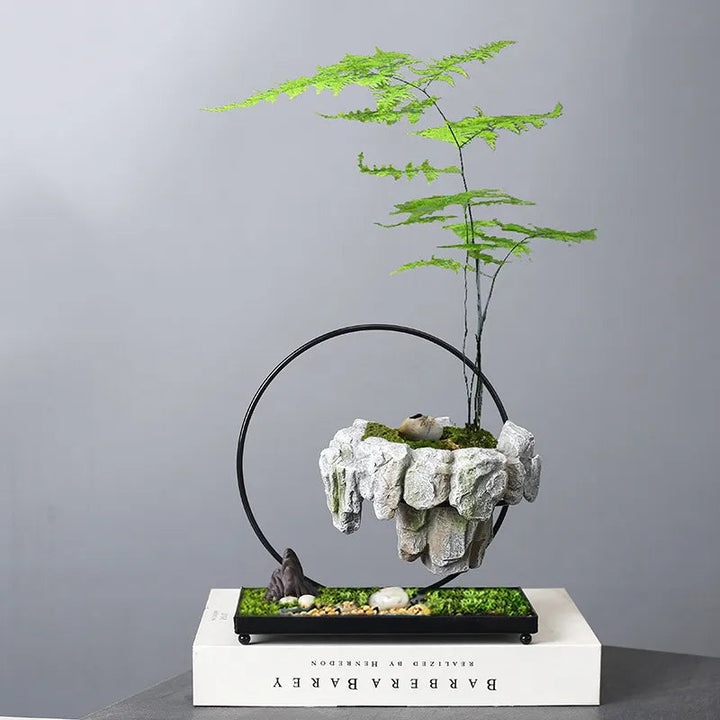 Magnetic Floating Planter with 360° Rotation - EleganceStone 0