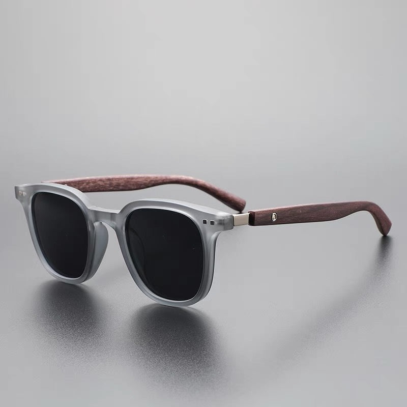 Wood Arm Classic Sunglasses - Miles