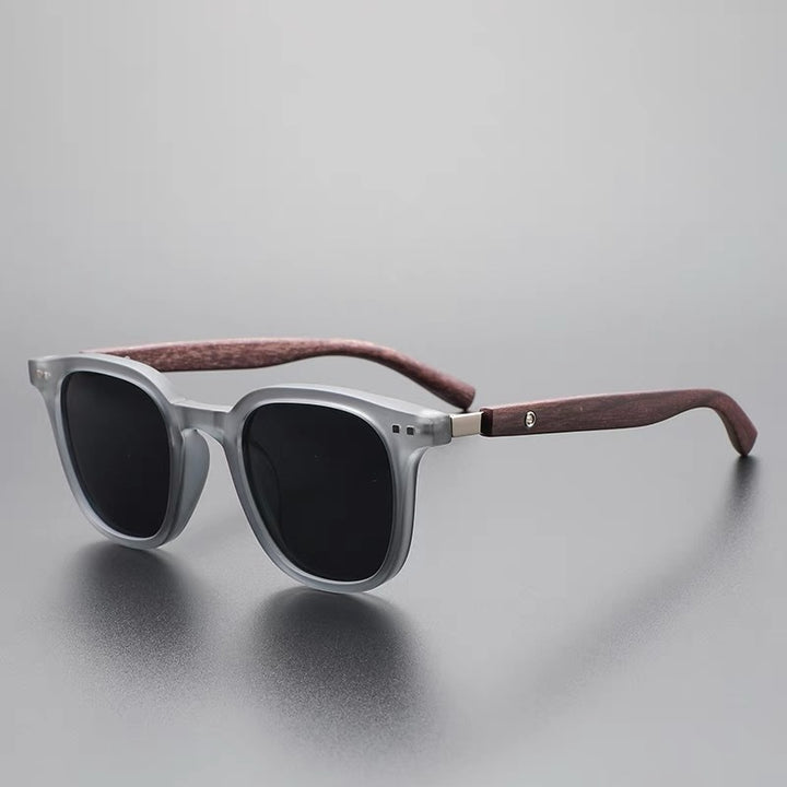 Wood Arm Classic Sunglasses - Miles