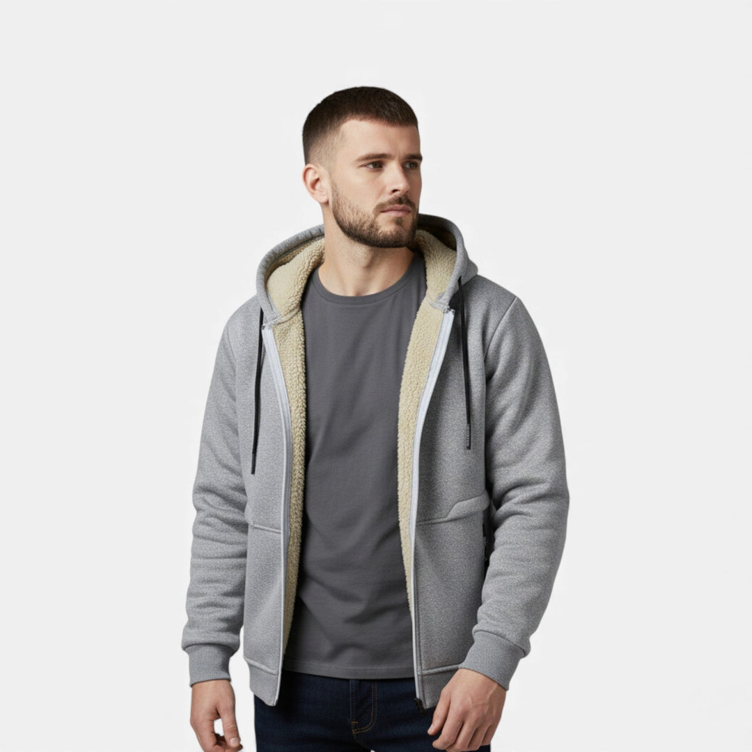 Maison Dresson | Men’s Fleece-Lined Winter Hoodie Jacket 1
