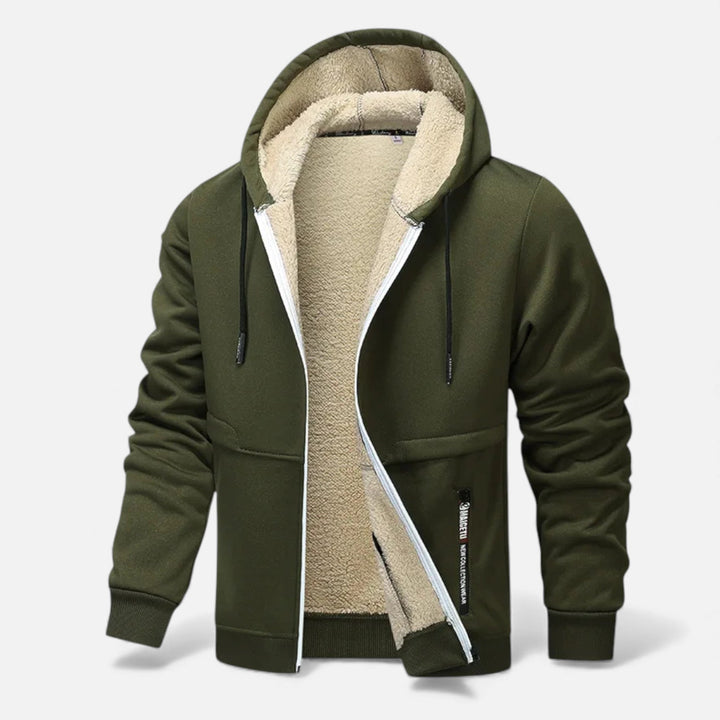 Maison Dresson | Men’s Fleece-Lined Winter Hoodie Jacket 10