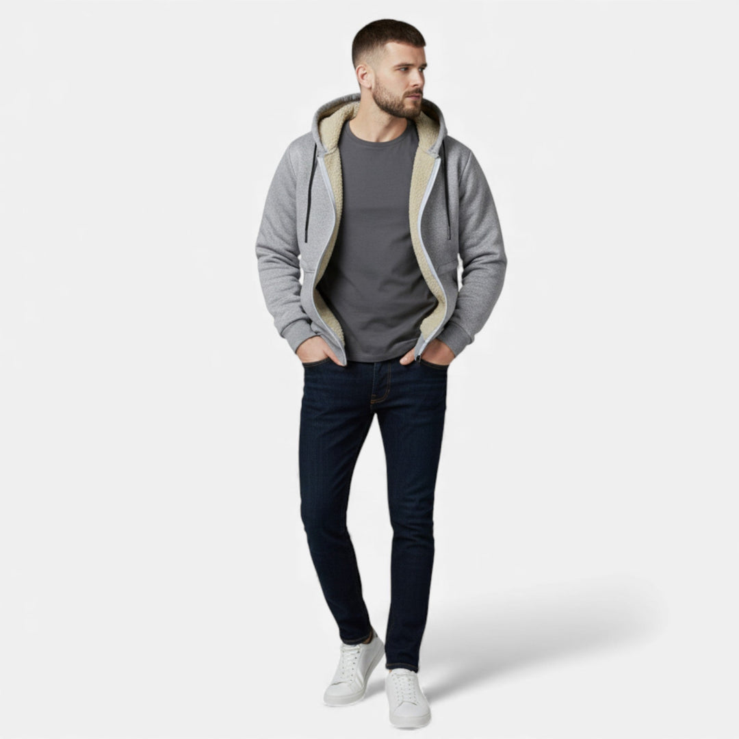 Maison Dresson | Men’s Fleece-Lined Winter Hoodie Jacket 2