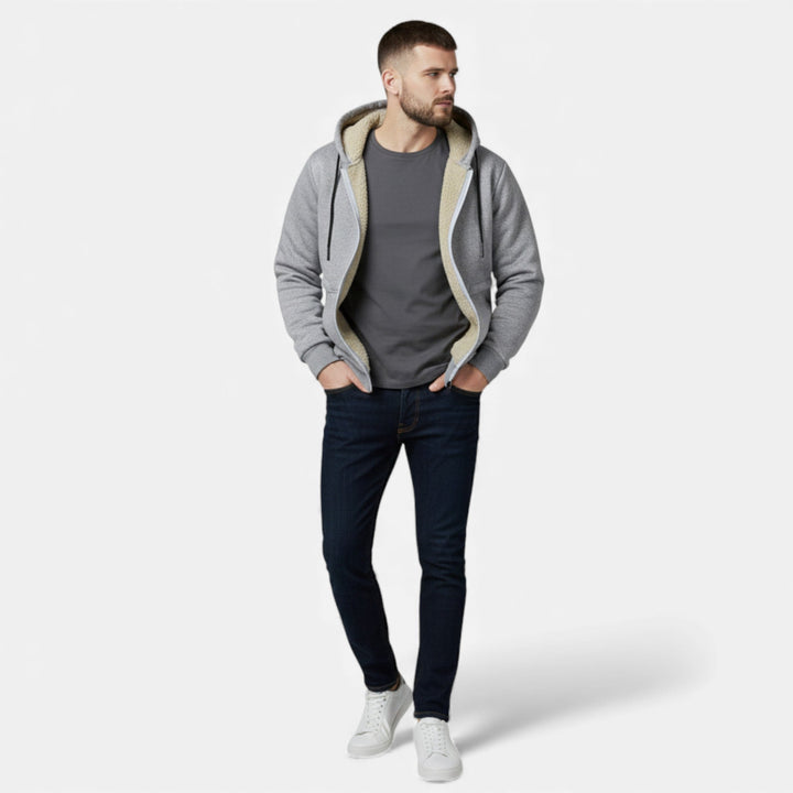 Maison Dresson | Men’s Fleece-Lined Winter Hoodie Jacket 2