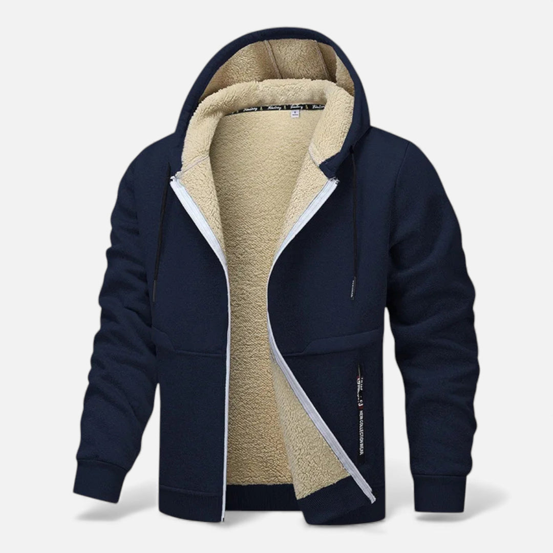 Maison Dresson | Men’s Fleece-Lined Winter Hoodie Jacket 7