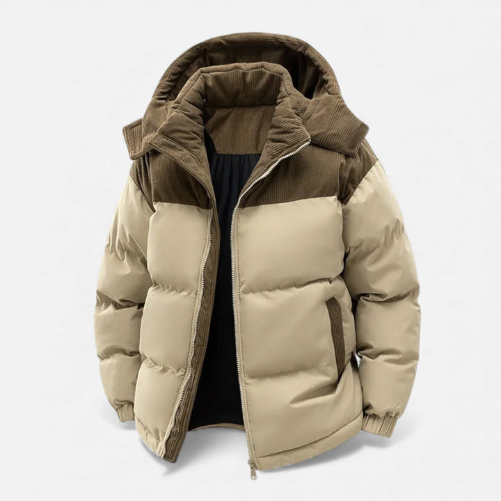 Maison Dresson | Men’s Fleece-Lined Winter Jacket with Removable Hood 0