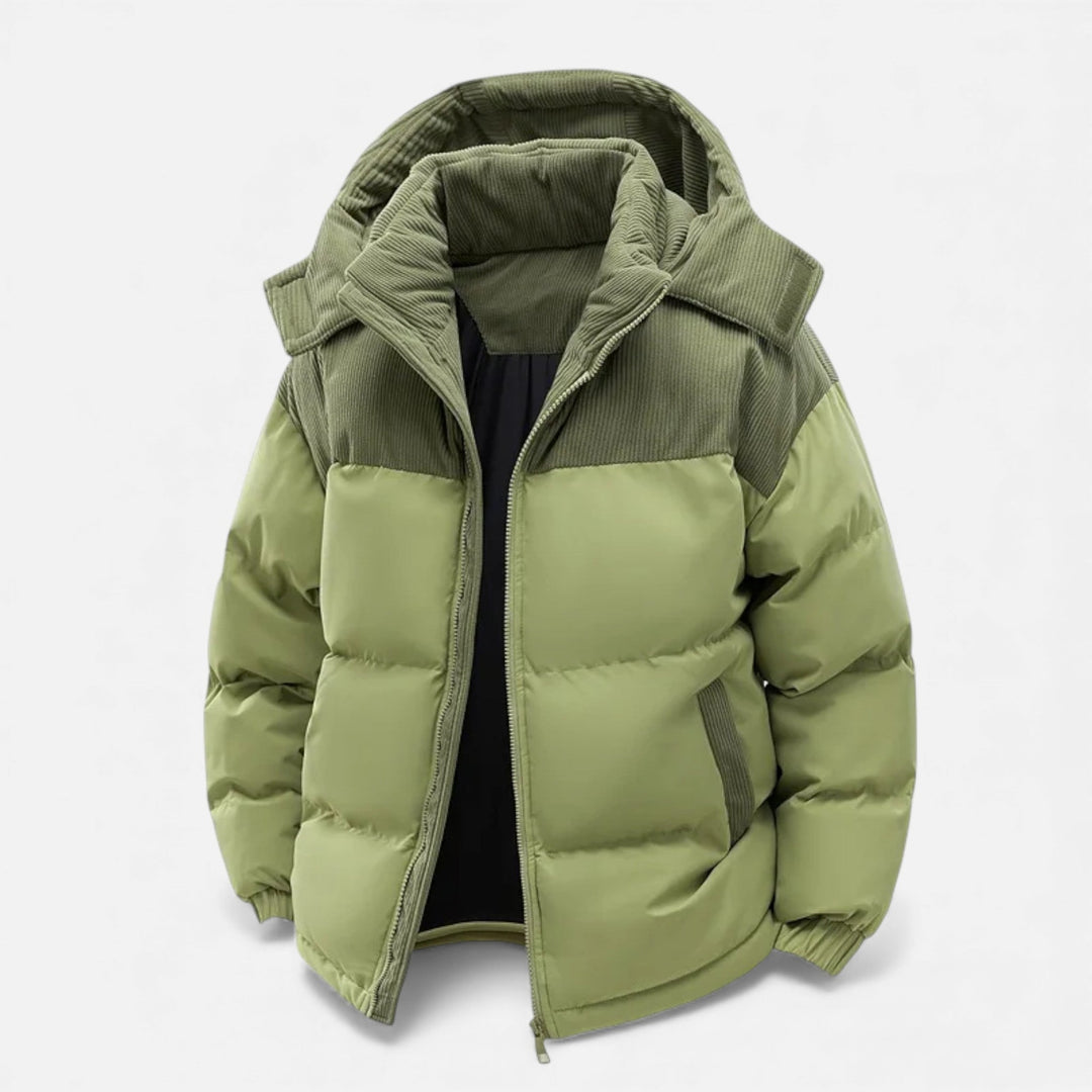 Maison Dresson | Men’s Fleece-Lined Winter Jacket with Removable Hood 10