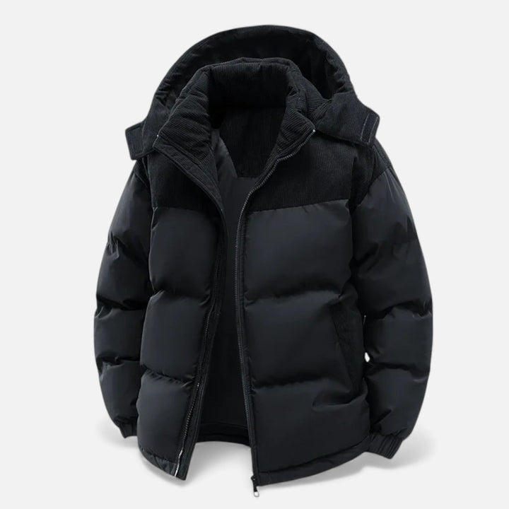 Maison Dresson | Men’s Fleece-Lined Winter Jacket with Removable Hood 9