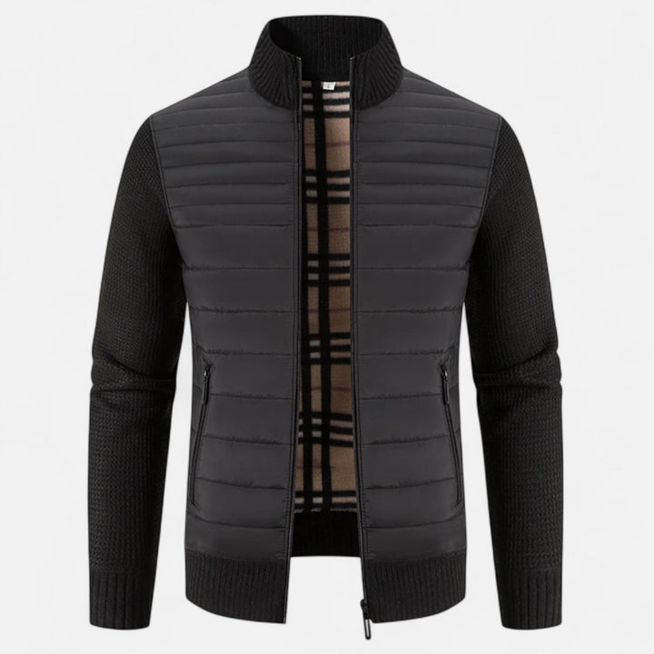 Maison Dresson | Men’s Fleece Stand-Collar Patchwork Jacket 0