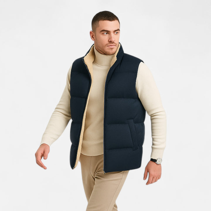 Maison Dresson | Men’s Lamb Wool Winter Vest 1
