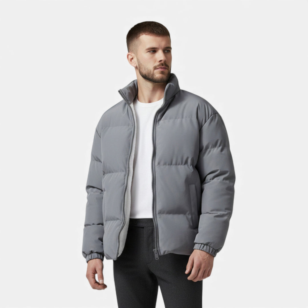 Maison Dresson | Men’s Lambswool Plush Puffer Jacket for Autumn/Winter 1