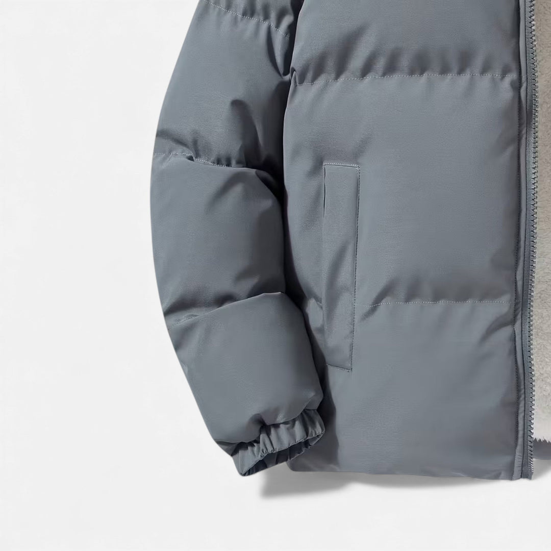 Maison Dresson | Men’s Lambswool Plush Puffer Jacket for Autumn/Winter 4