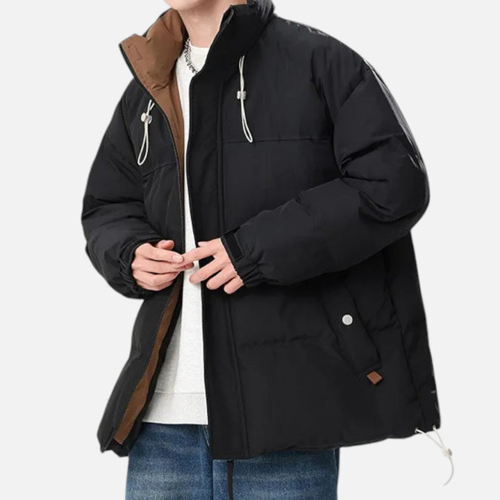 Maison Dresson | Men’s Oversized Windproof Jacket with Stand Collar 2