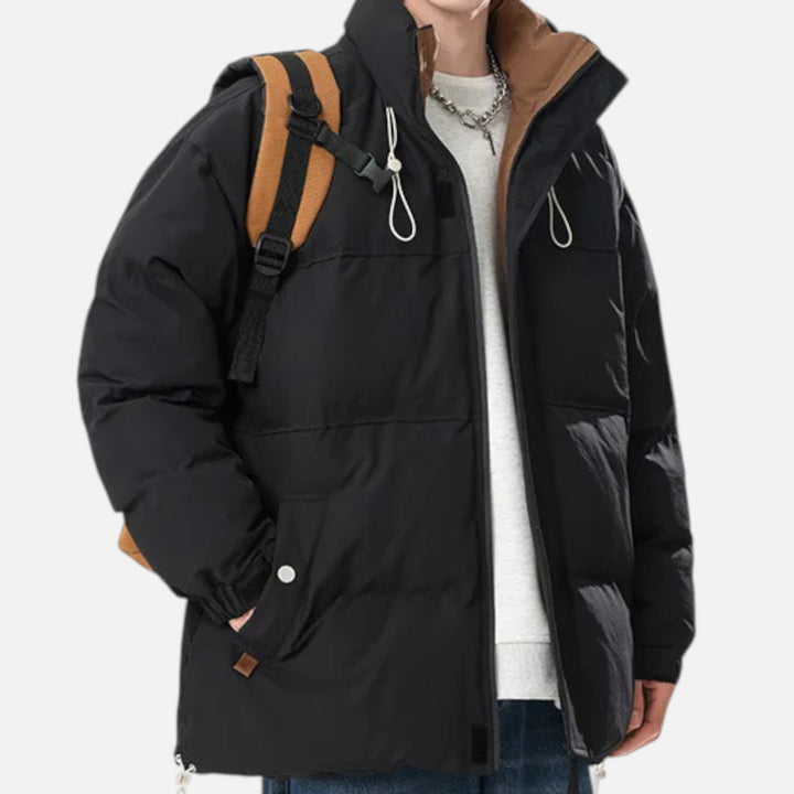 Maison Dresson | Men’s Oversized Windproof Jacket with Stand Collar 3