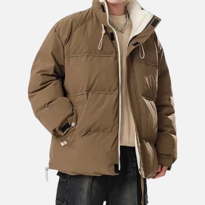 Maison Dresson | Men’s Oversized Windproof Jacket with Stand Collar 6