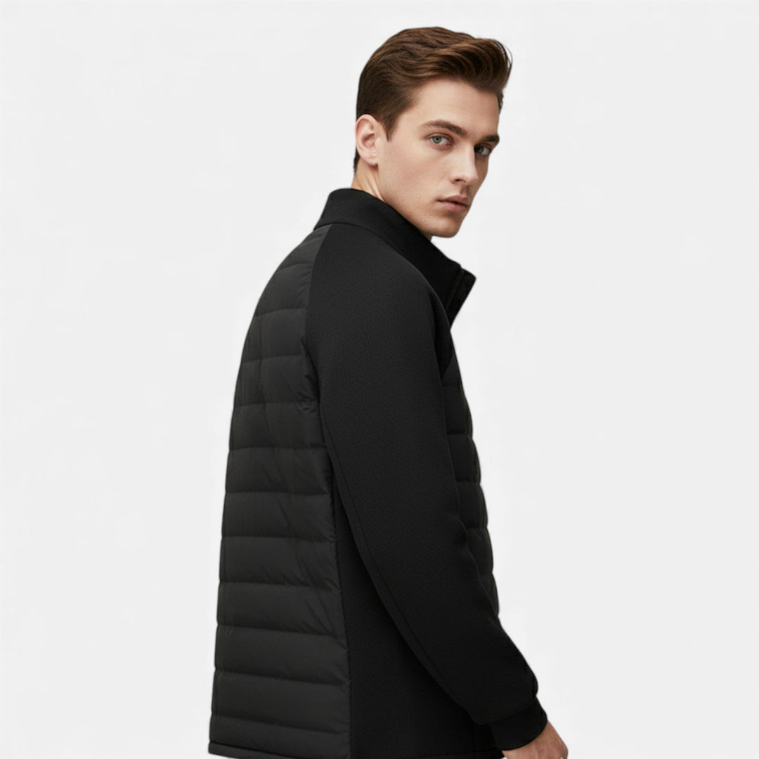 Maison Dresson | Men’s Quilted Down Jacket with Stand-Up Collar 2