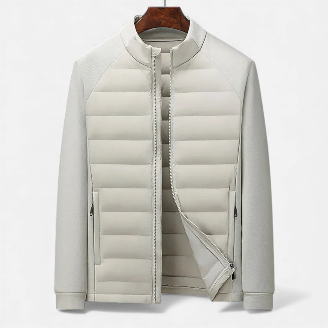 Maison Dresson | Men’s Quilted Down Jacket with Stand-Up Collar 3