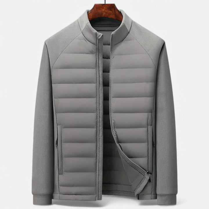 Maison Dresson | Men’s Quilted Down Jacket with Stand-Up Collar 4