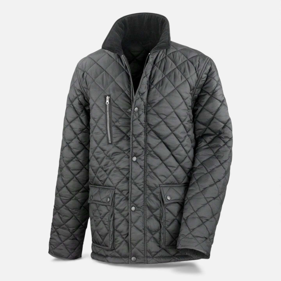 Maison Dresson | Men’s Quilted Gold Fleece-Lined Jacket 3