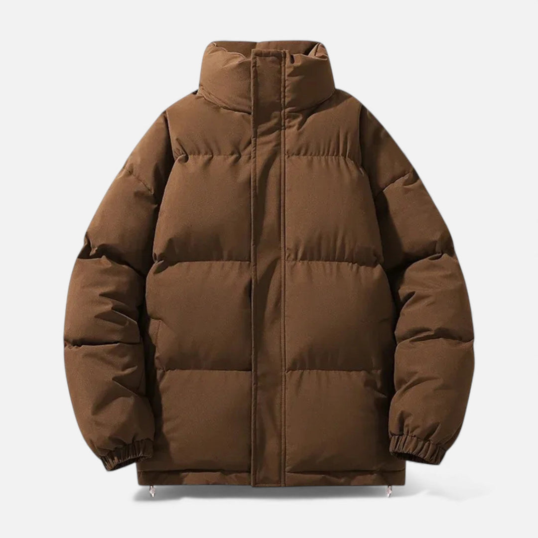 Maison Dresson | Unisex Puffer Cotton Jacket with Stand Collar 0