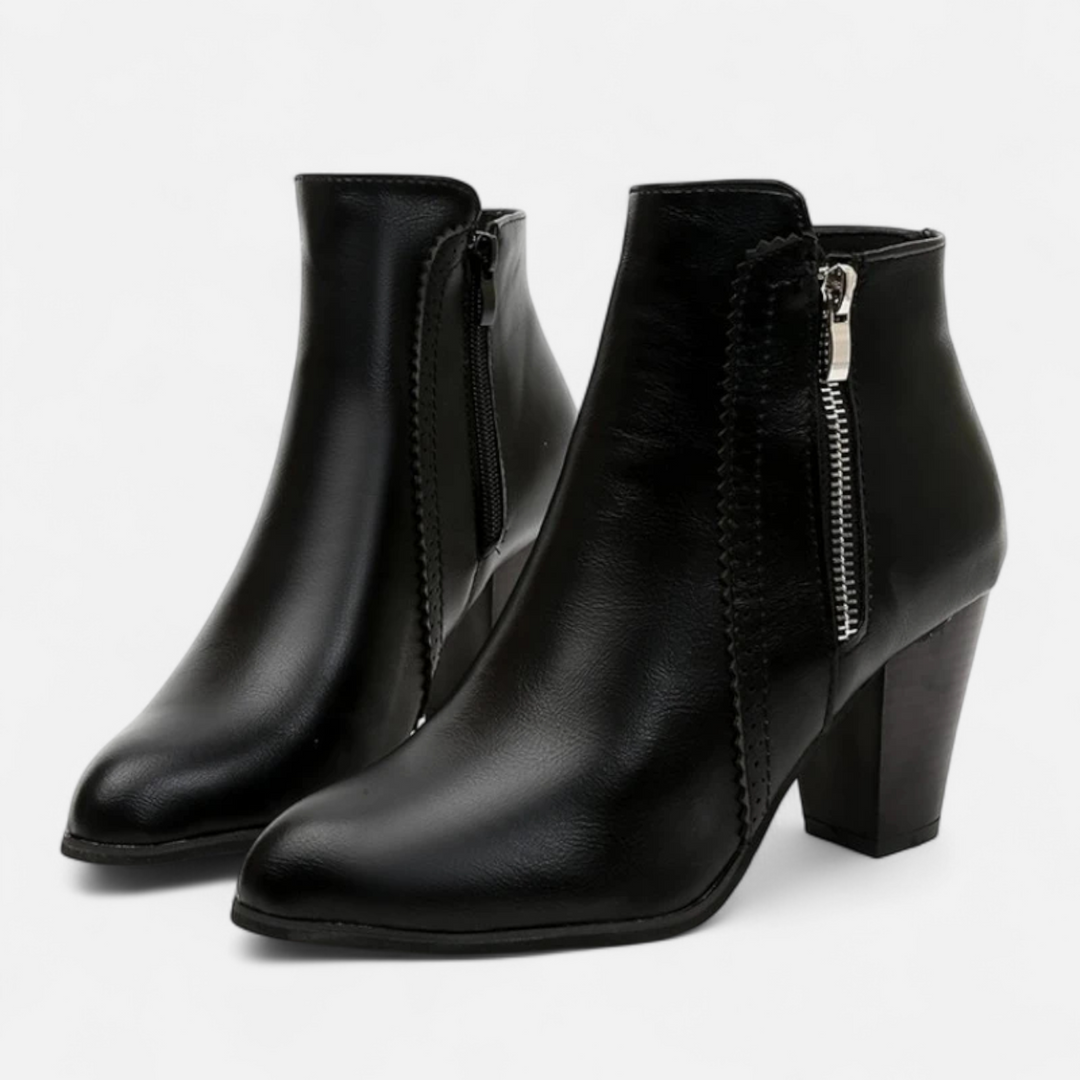 Maison Dresson | Women’s Retro Zip-Heel Boots 0
